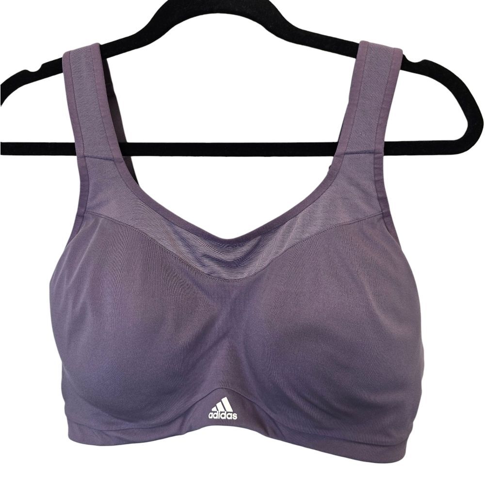 Adidas Women's XL D-DD TLR Impact Training High Support Purple Sports Bra